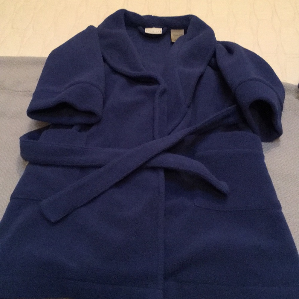 L LBean polar fleece Bathrobe 2T